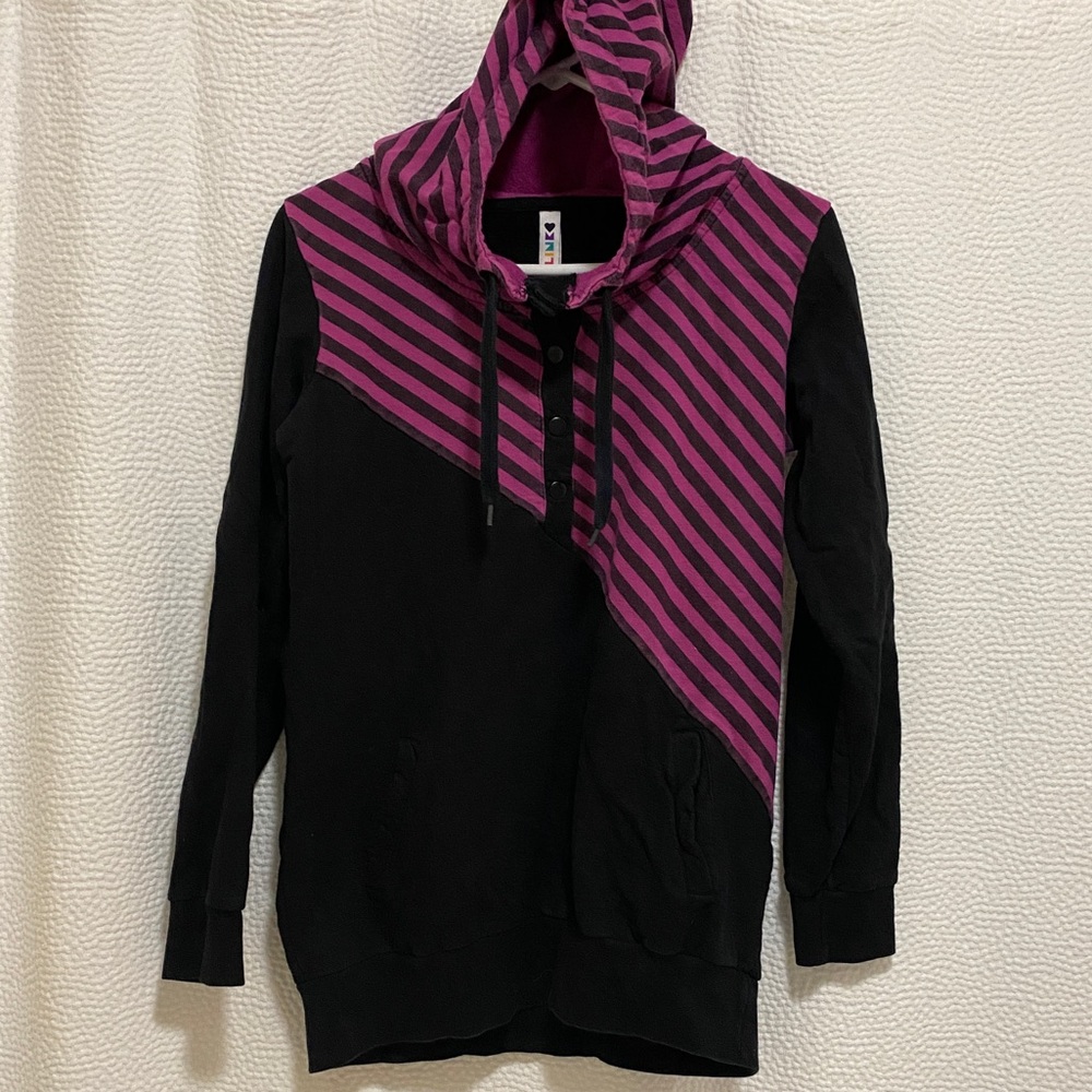 Striped hoody